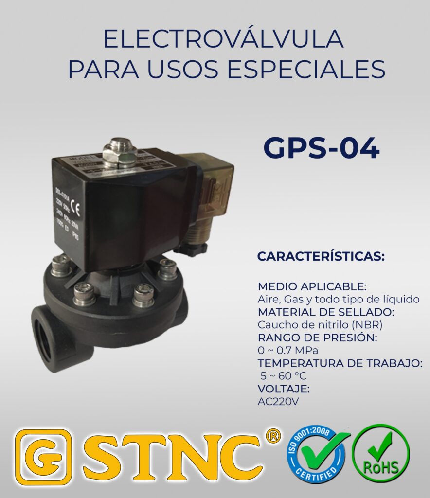 42 electrovalvulas usos especiales