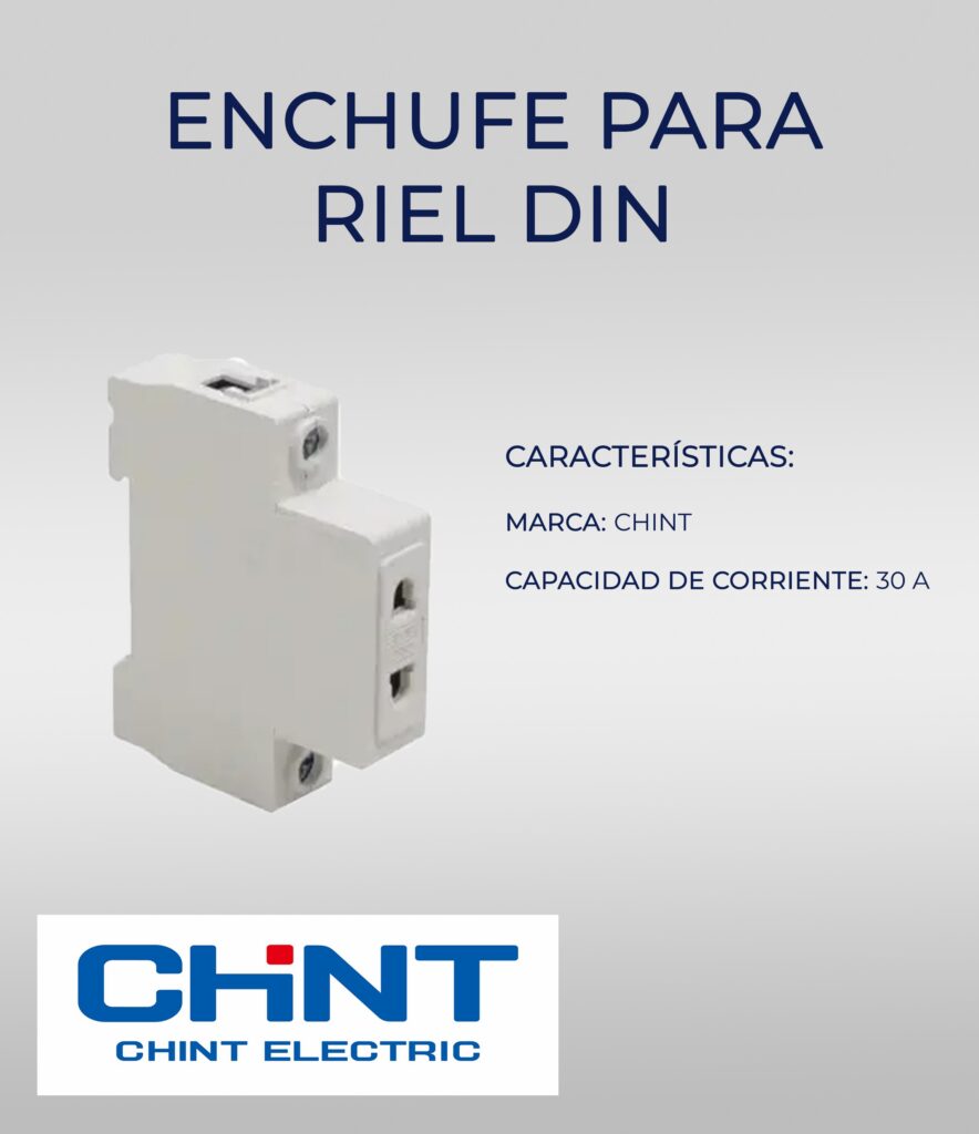 42 enchufe para riel din