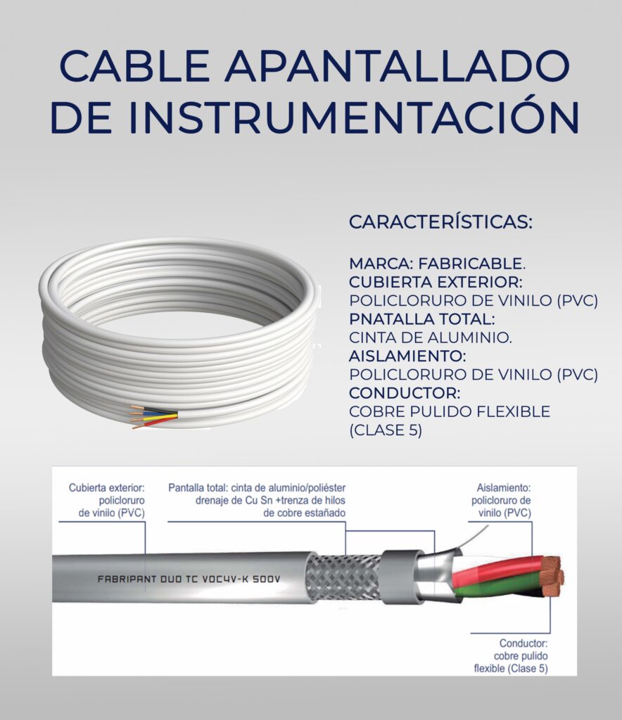 43 cable apantallado